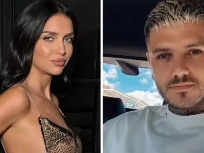 Zaira Nara y Mauro Icardi.