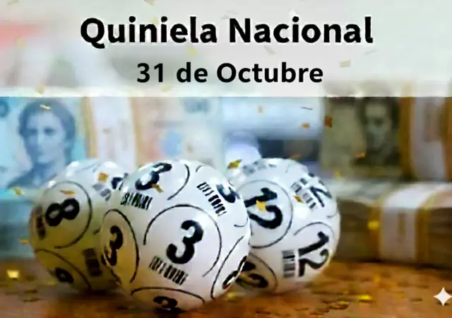 Quiniela Nacional de 31 de octubre