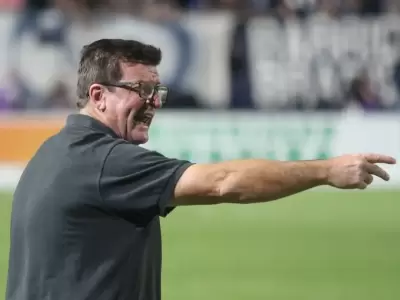 Alfredo Berti, DT de Independiente Rivadavia.