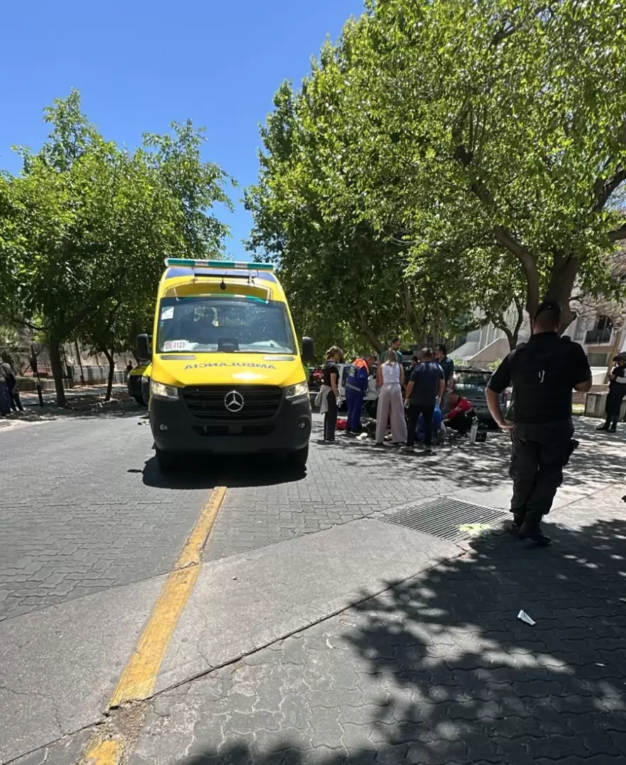 Accidente Parque General San Mart�n/ Fuente: Ministerio de Seguridad