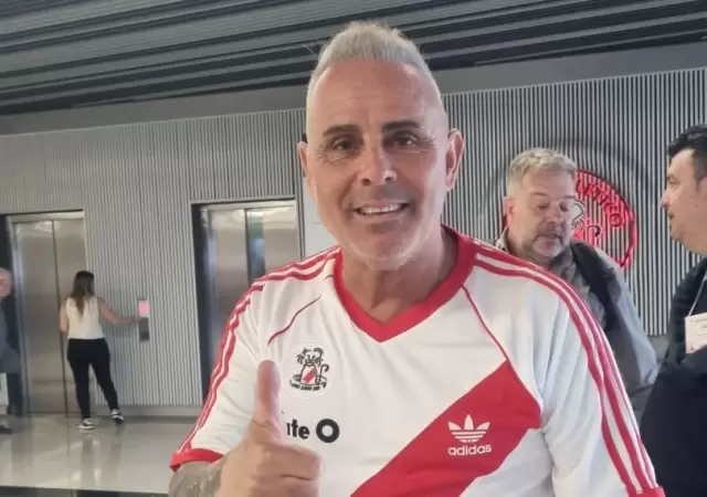 Pablo Lunati, candidato a presidente, llego a votar