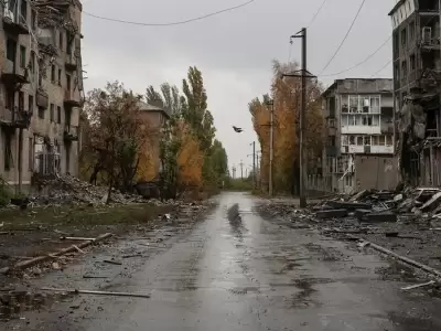 Ciudades destruidas y sin energ�a