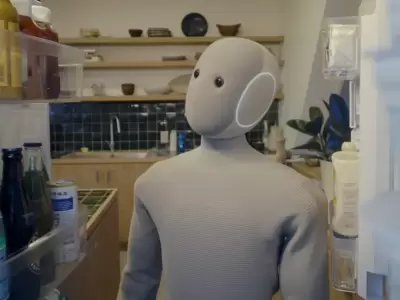 El robot humanoide de 1X Technologies utiliza inteligencia artificial para aprender y ejecutar tareas dom�sticas de forma aut�noma.