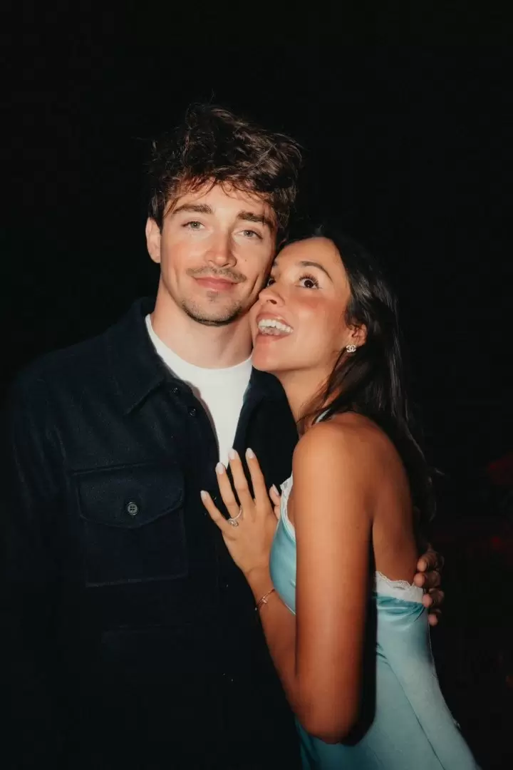 Charles- Alexandra/ Fuente: Instagram Charles Leclerc