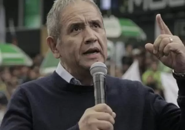 Sergio Palazzo, titular del gremio de los bancarios