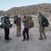 Fuerte operativo para rescatar el cuerpo sin vida de un hombre en el arroyo El Chacal