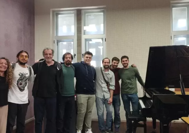 Parte de los integrantes del Colectivo de Pianistas de Cuyo/ Fuente: Colectivo de Pianistas
