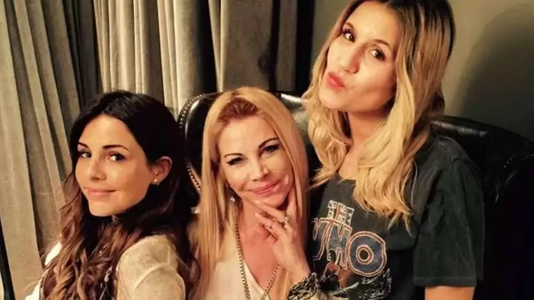 Soledad Aquino, Candelaria y Micaela Tinelli