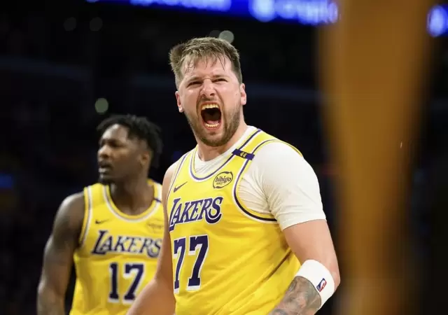 Doncic, figura de los Lakers.