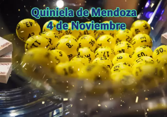 Quiniela de Mendoza del 4 de noviembre.