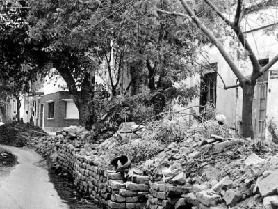 El d�a despu�s del 26 de enero de 1985. Una Mendoza arrasada por el terremoto.