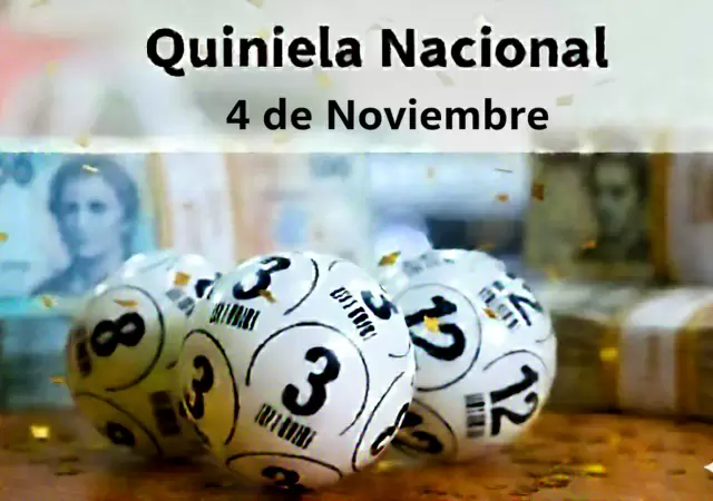 Quiniela Nacional del 4 de noviembre