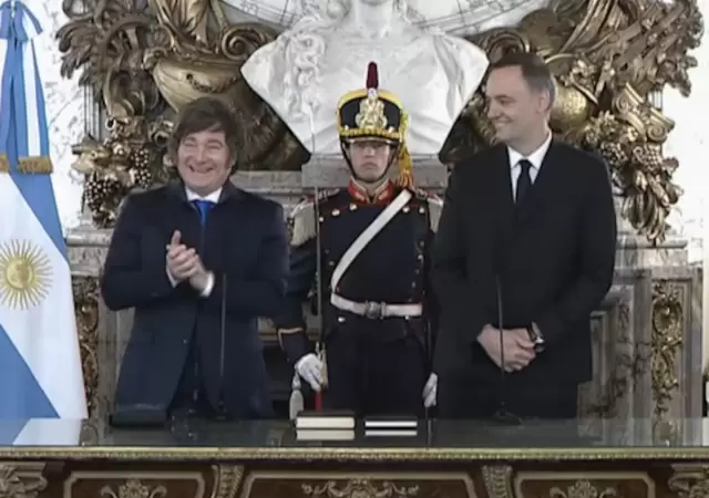 El exvocero presidencial asumi� la jefatura de Gabinete. (Foto: NA)