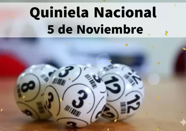 Quiniela Nacional del 5 de noviembre