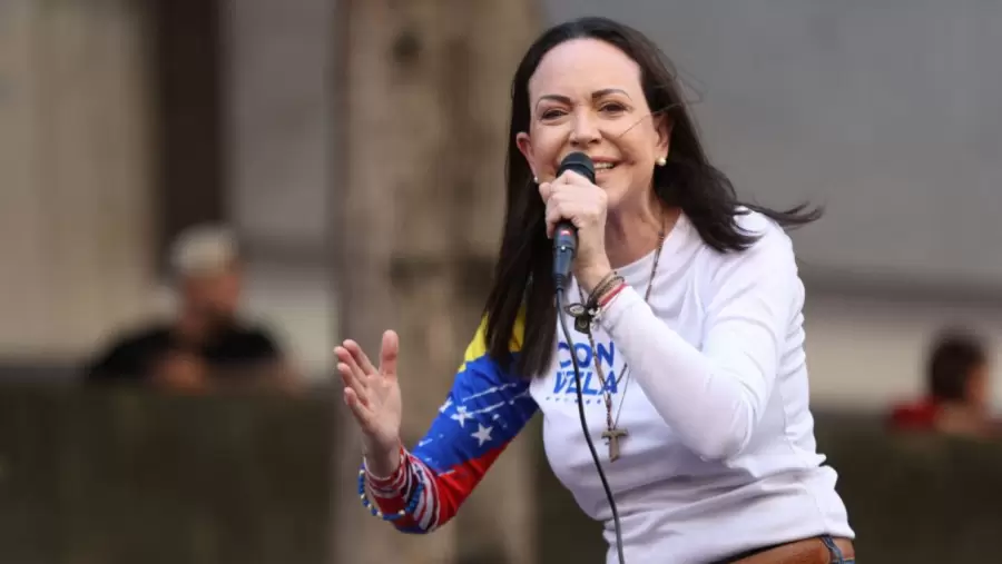 Corina Machado estar� con Milei