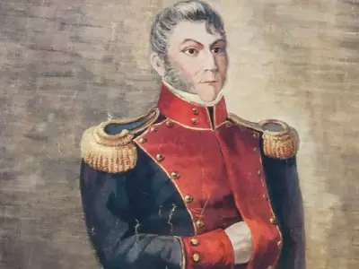 Juan Bautista Azopardo, el marino malt�s que tiene su nombre grabado en la historia de la patria. (Imagen: Museo Nacional Casa del Acuerdo)