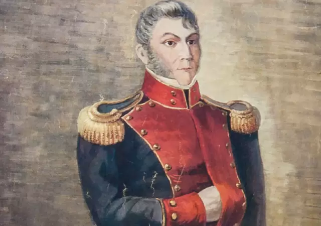 Juan Bautista Azopardo, el marino malt�s que tiene su nombre grabado en la historia de la patria. (Imagen: Museo Nacional Casa del Acuerdo)