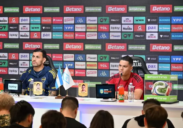 Paredes y Quintero hablaron en la previa al Supercl�sico.