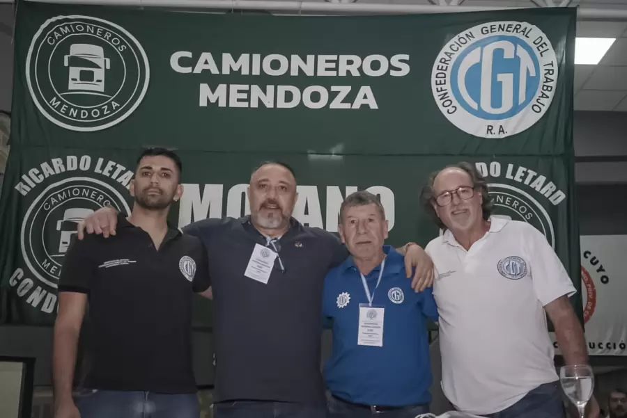 Dirigentes cegetistas de Mendoza