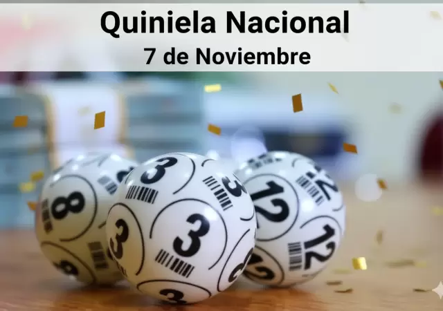 Quiniela Nacional del 7 de noviembre