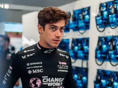 Franco Colapinto en el Gran Premio de Interlagos/ Fuente: Alpine