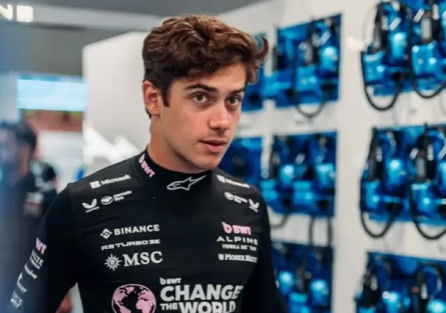 Franco Colapinto en el Gran Premio de Interlagos/ Fuente: Alpine