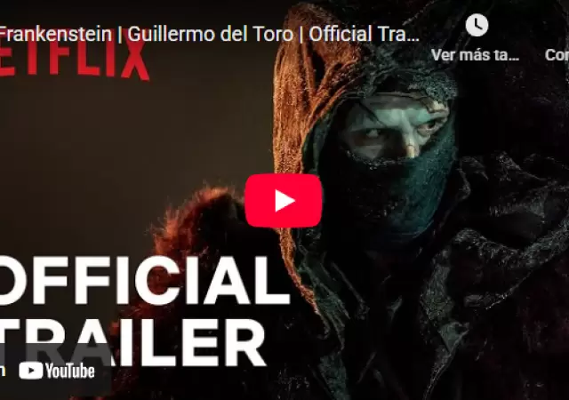 Jacob Elordi y Mia Goth en Frankenstein | Netflix