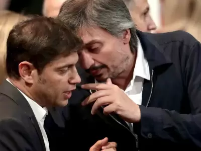 Axel Kicillof y M�ximo Kirchner se aliaron, pero el futuro es incierto. (Fuente: web)