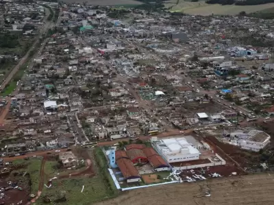 Vientos de 250 km/h: la catstrofe en Rio Bonito do Iguau que dej un saldo fatal