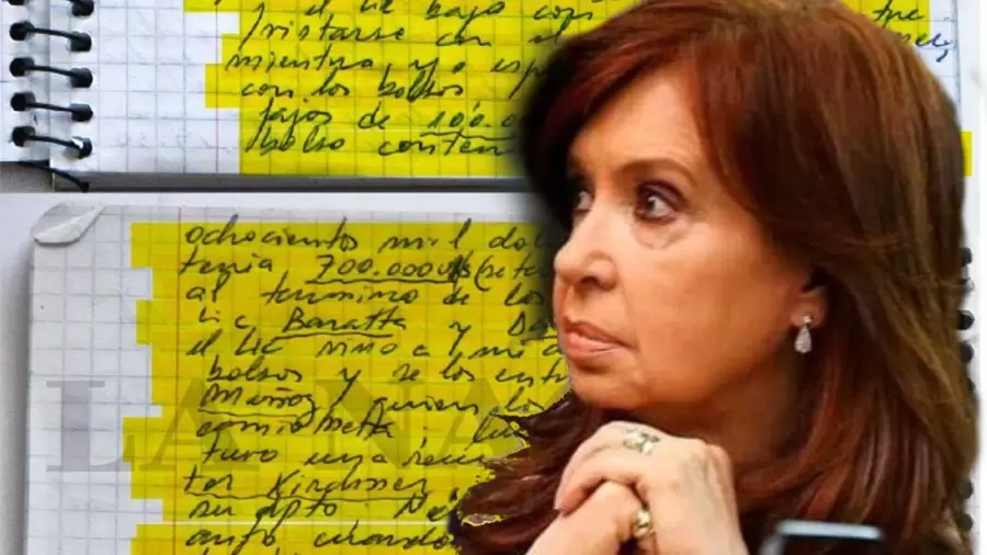 La expresidenta Cristina Kirchner encabeza la lista de los principales acusados. Imagen: web