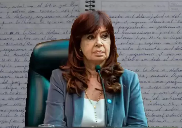 La expresidenta Cristina Kirchner encabeza la lista de los 87 imputados. (Imagen: archivo web)