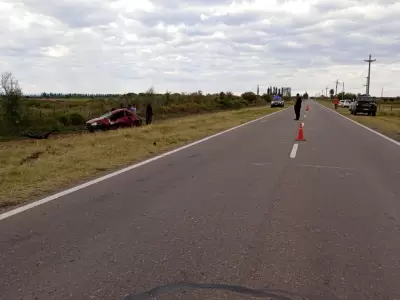 Accidente fatal en Villa Atuel. /