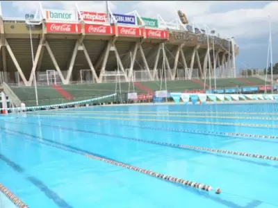 Conmoci�n en el Kempes: muri� un nadador de 73 a�os en plena competencia de nataci�n