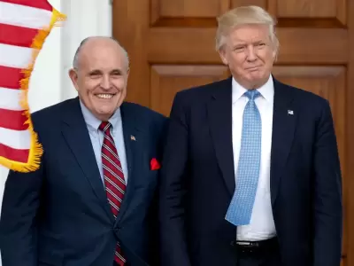 Donald Trump y Rudolf Giuliani