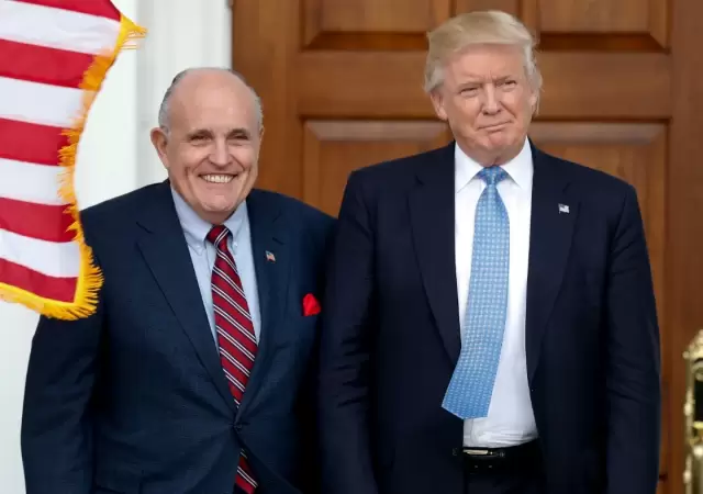 Donald Trump y Rudolf Giuliani