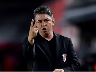 La mirada de Gallardo lo dice todo: River necesita un milagro matem�tico para volver a la Copa Libertadores.