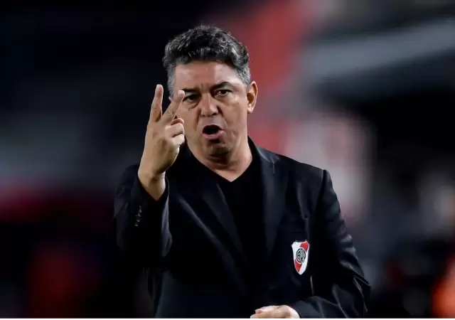 Marcelo Gallardo, DT de River.