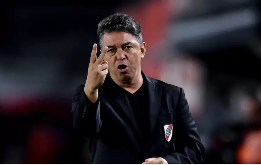 La mirada de Gallardo lo dice todo: River necesita un milagro matem�tico para volver a la Copa Libertadores.