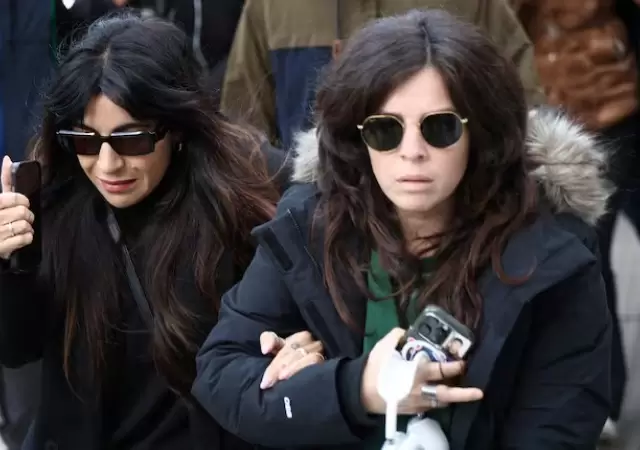 Dalma y Ganinna Maradona en el juicio por la muerte de su pap/ Foto de Archivo