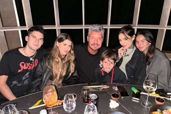 Hijos de Tinelli.