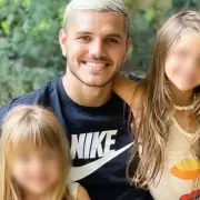 Despus de 150 das, Mauro Icardi volvi a ver a sus hijas