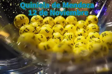 Quiniela de Mendoza del 12 de noviembre
