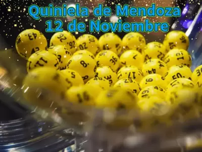 Quiniela de Mendoza del 12 de noviembre