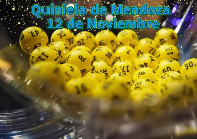 Quiniela de Mendoza del 12 de noviembre