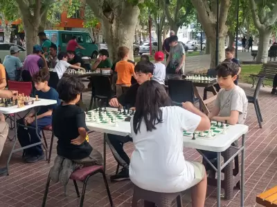 El ajedrez crece en el Este de Mendoza.
