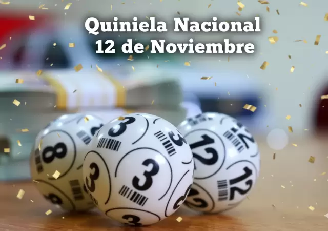 Quiniela Nacional del 12 de noviembre