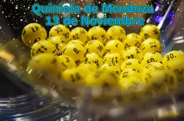 Quiniela de Mendoza del 13 de noviembre
