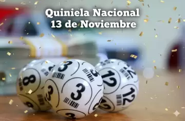 Quiniela Nacional del 13 de Noviembre