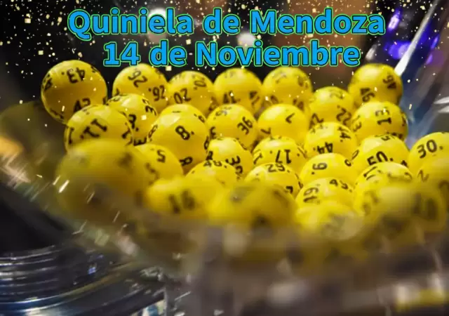 Quiniela de Mendoza del 14 de Noviembre