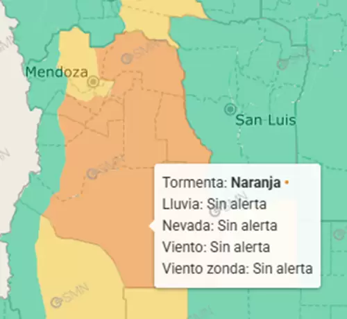 Alerta SMN